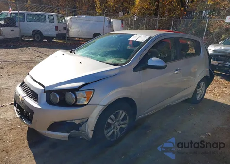 2014 Chevrolet Sonic Lt Auto из США, поврежденный, VIN 1G1JC6SG9E4220612